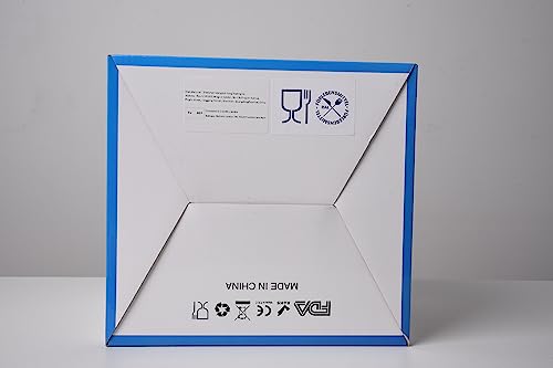 Akcesoria XXL do kwadratowej frytkownicy na gorące powietrze - pasują do urządzeń marki Cosori, Philips, Innsky, Klamer, Princess, Ninjia, Tefal (55 l, 62 l) - kolor czarny - obrazek 2