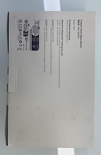 YOTON Baby Monitor 27 cala: Wideo, Czujnik temperatury, Komunikacja dwukierunkowa, Tryb głosowy, Nocturne, Widzenie - YB04 - obrazek 4