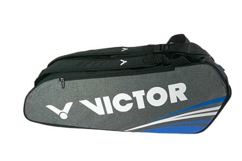 VICTOR Unisex - Doublethermobag 9148 HB torba na rakietę tenisową, sza - obrazek 4