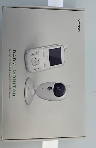 YOTON Baby Monitor 27 cala: Wideo, Czujnik temperatury, Komunikacja dwukierunkowa, Tryb głosowy, Nocturne, Widzenie - YB04 - obrazek 7