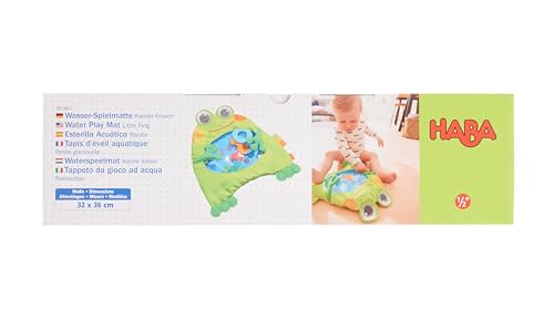HABA 301467 - mata do zabawy wodna, żaba, zabawka dla małych dzieci - obrazek 5
