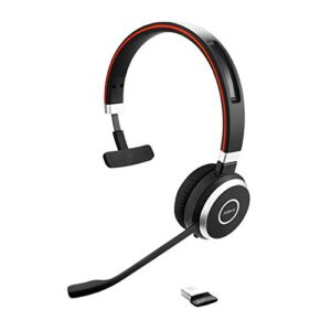 Jabra Evolve 65 SE - Bezprzewodowy zestaw słuchawkowy Bluetooth z redukcją szumów - Czarny