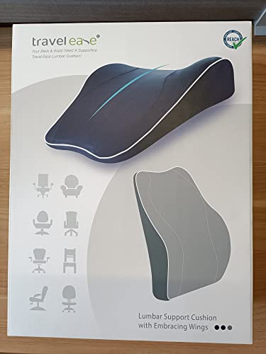 TRAVEL EASE Ergonomiczna Poduszka Lędźwiowa, Podparcie Pleców z Pianki - obrazek 6