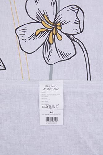 Zestaw pościeli Douceur d’Wewnąur 140x200 cm - Kwiaty Pola, 100% Bawełna - obrazek 3