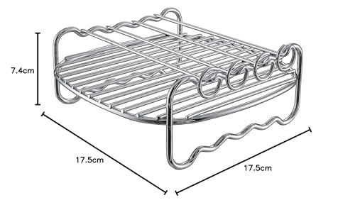 Philips zestaw imprezowy Airfryer Turbostar o pojemności 0,8 kg (ruszt - obrazek 2