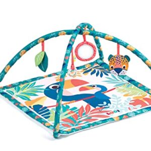 Mata do zabawy Ludi-Toucan z wyjmowanymi zabawkami sensorycznymi od urodzenia