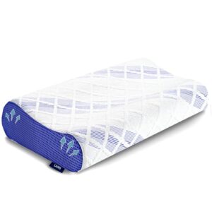 LAMB Poduszka z pianki memory o regulowanej wysokości Ergonomiczna poduszka podtrzymująca szyję Zdejmowany pokrowiec o gęstości 50D Odpowiedni do pozycji bocznej