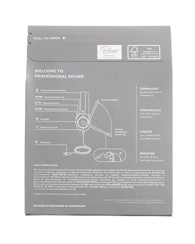 Jabra Evolve2 40 SE - Przewodowy zestaw słuchawkowy stereo z redukcją szumów, 3 mikrofonami i technologią USB C - Czarny - obrazek 7