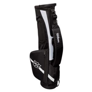 Torba Wilson WS Bag Q czarna/biała - lekka, wytrzymała i stylowa