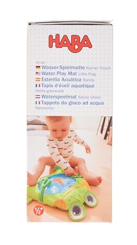 HABA 301467 - mata do zabawy wodna, żaba, zabawka dla małych dzieci - obrazek 2
