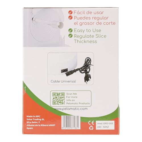 pelamatic Domestica Orange Peeler elektryczna obieraczka do ziemniaków - obrazek 4