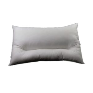 Poduszka pod kark ortopedyczna poduszka pod głowę z włókien bawełnianych ergonomiczna poduszka na ból karku i karku hipoalergiczna poduszka certyfikowana 100% Made in Italy