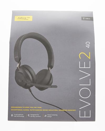 Słuchawki Jabra EVOLVE2 40 SE USB-A UC STEREO - Doskonała jakość dźwięku i kompatybilność z systemem UC - obrazek 7