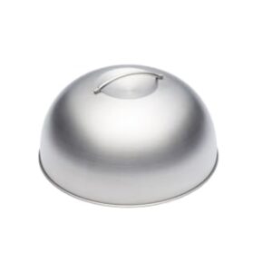 Kitchen Craft Pokrywa grilla, stal nierdzewna, srebrna, 12 x 17 x 22 c