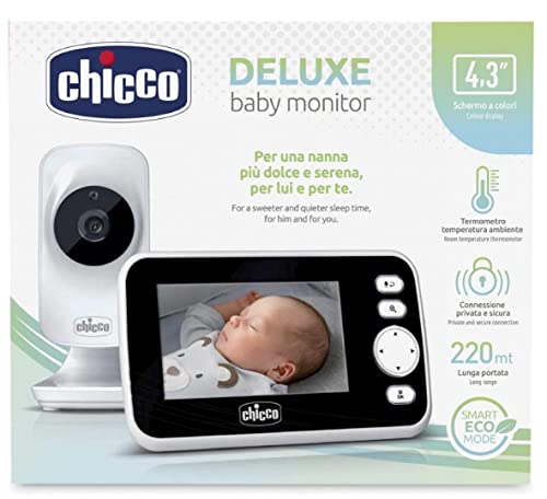 Chicco Monitor wideo Start, z kolorowym ekranem 3,2 cala, zasięg 200 m - obrazek 2