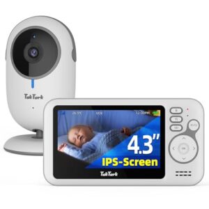 TakTark Kamera dla niemowląt, 4,3" IPS IPS, kamera monitorująca dla ni