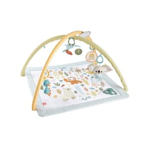 Fisher-Price Mata sensoryczna premium dla niemowląt z 6 przenośnymi za