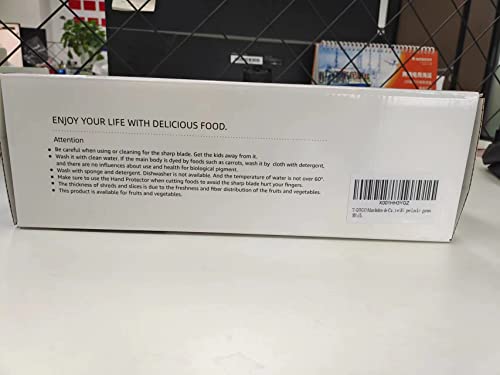 Profesjonalna mandolina kuchenna 13 w 1 z pudełkami do przechowywania - idealna do krojenia i tarcia warzyw - obrazek 4