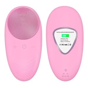 Elektryczna szczotka do oczyszczania twarzy Beelisymia - wodoszczelna, ładowana przez USB, do głębokiego oczyszczania twarzy