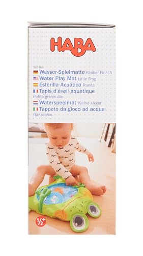 HABA 301467 - mata do zabawy wodna, żaba, zabawka dla małych dzieci - obrazek 3