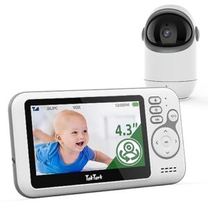 TakTark Kamera Babyphone, 4,3" kamera wideo dla niemowląt z 300° zdaln
