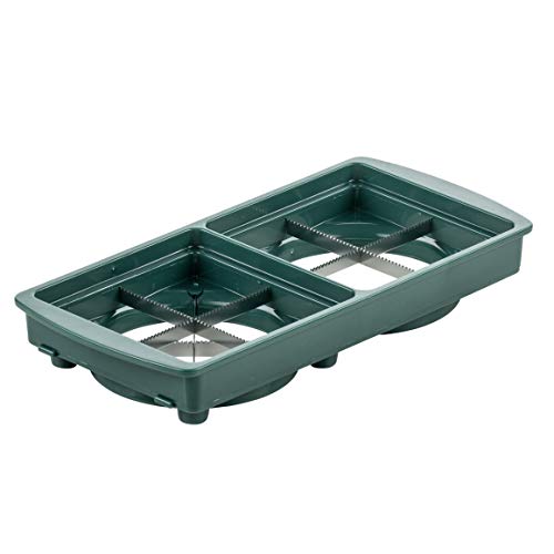 Genius Nicer Dicer Plus - kompletny zestaw akcesoriów kuchennych 18 części, tworzywo sztuczne, szmaragdowa zieleń, 26 x 9 x 13 cm - obrazek 5