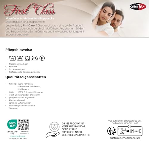 CelinaTex First Class 0001642 kołdra pikowana na 4 pory roku - obrazek 12