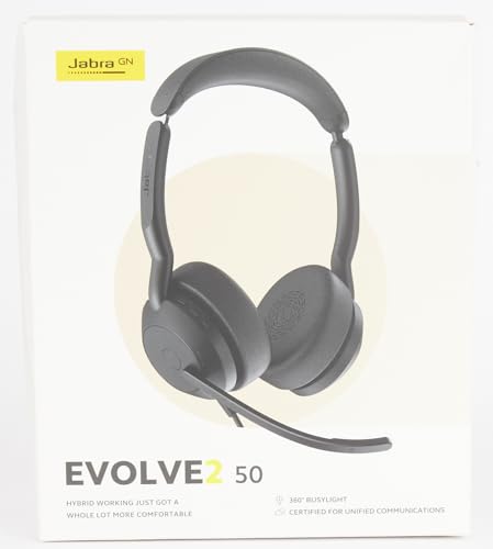 Jabra Evolve2 50 przewodowy zestaw słuchawkowy stereo z technologią Ja - obrazek 5