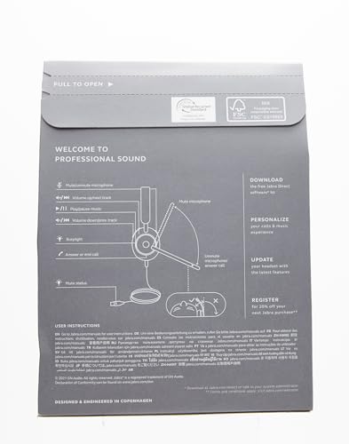 Słuchawki Jabra EVOLVE2 40 SE USB-A UC STEREO - Doskonała jakość dźwięku i kompatybilność z systemem UC - obrazek 5