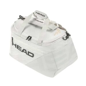 Torba tenisowa HEAD Pro X Court Bag 52L - Biało-Czarna, idealna na korty, pojemna i stylowa