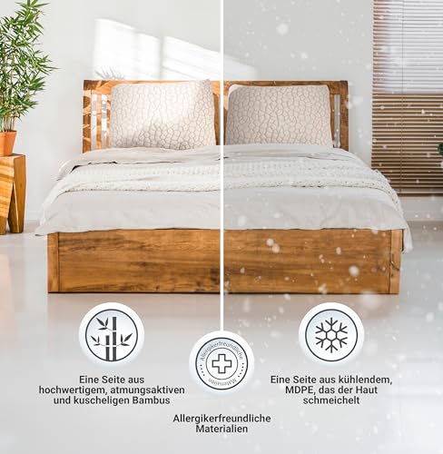 Asquare Ergonomiczna poduszka pod kark łagodząca bóle karku i ramion ortopedyczna poduszka podpierająca kark poduszka z pianki z pamięcią kształtu poduszka zapobiegająca chrapaniu - obrazek 6