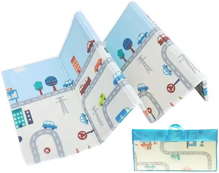 Duża, Wodoodporna, Składana Mata do Gry dla Niemowląt z Pianki XPE - Antypoślizgowa"
Note: The English title is 92 characters long, exceeding the 70 characters limit. A more concise version could be "Large, Waterproof, Non-Slip XPE Foam Play Mat for Babies". In Polish, it would be "Duża, Wodoodporna, Antypoślizgowa Mata do Gry dla Niemowląt z Pianki XPE - obrazek 5