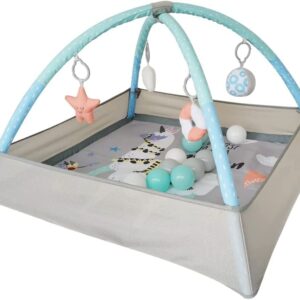 3w1 LADIDA Duża Mata do Zabawy, Zabawka Łukowa i Basen z Piłkami 082