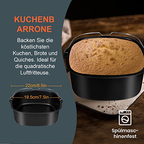 Zestaw akcesoriów do frytkownicy COSORI 55 l XXL - idealne dodatki dla Twojej frytkownicy na gorące powietrze! - obrazek 5