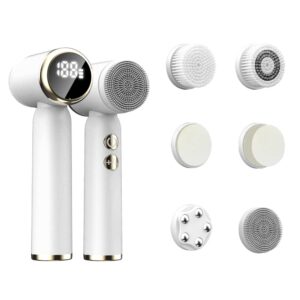 OBEST Elektryczna szczotka do oczyszczania twarzy, z 5 wodoodpornymi g