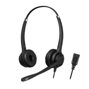 Zestaw słuchawkowy Axtel Elite HD Voice Duo - doskonała jakość dźwięku i wygoda użytkowania