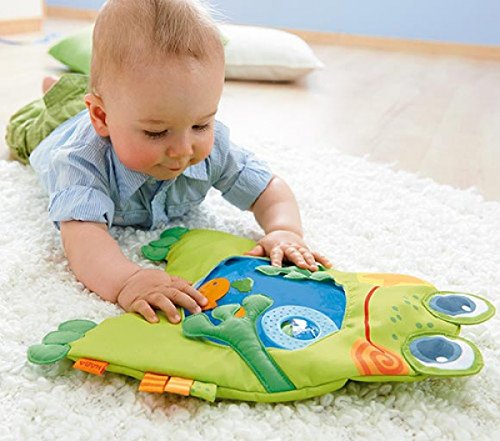 HABA 301467 - mata do zabawy wodna, żaba, zabawka dla małych dzieci - obrazek 8