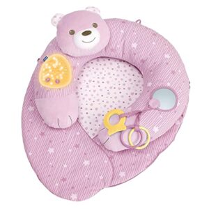 Mata do zabawy Chicco Evolution z światłami i dźwiękami oraz ergonomiczną poduszką – różowa: Kompleksowe rozwiązanie dla zainteresowanych klientów