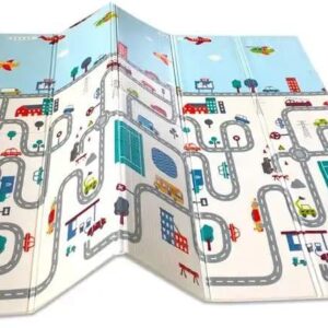 Duża, Wodoodporna, Składana Mata do Gry dla Niemowląt z Pianki XPE - Antypoślizgowa"

Note: The English title is 92 characters long, exceeding the 70 characters limit. A more concise version could be "Large, Waterproof, Non-Slip XPE Foam Play Mat for Babies". In Polish, it would be "Duża, Wodoodporna, Antypoślizgowa Mata do Gry dla Niemowląt z Pianki XPE