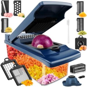 15-w-1 Wielofunkcyjna Krajalnica do Warzyw i Cebuli ze Stali Nierdzewnej