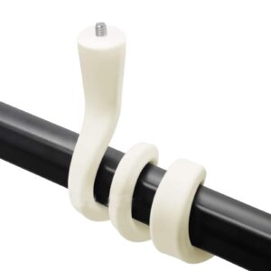 Uniwersalny uchwyt na telefon do elektronicznej nianii, kamerę dziecka, monitor dziecka, elastyczny stojak na aparat do pokoju dziecięcego, obramowanie łóżeczka dziecięcego (szary)