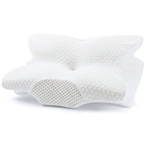 ECOZINK Poduszka ortopedyczna poduszka podtrzymująca szyjkę macicy Poduszka wiskostyczna poduszki szyjne odpoczynek na szyję plecy i całe ciało