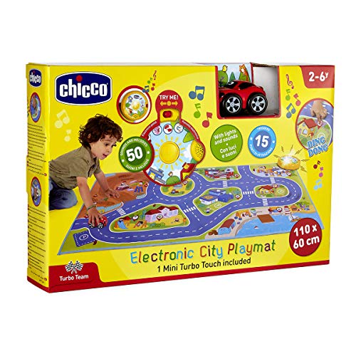 Mata do Zabawy Chicco City Mini Turbo: Wielokolorowa, Kompaktowa, Atrakcyjna - obrazek 3