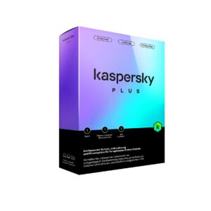 Kaspersky Plus - Ochrona antywirusowa na 1 urządzenie na 1 rok - Wersja Sierra Box (DE)
