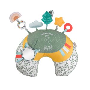 Sophie la Giraf Poduszka dla dzieci Cosy Play Wielobarwny Bardzo duży (Vulli 1): Wygodna i kolorowa poduszka dla dzieci, idealna do zabawy i relaksu