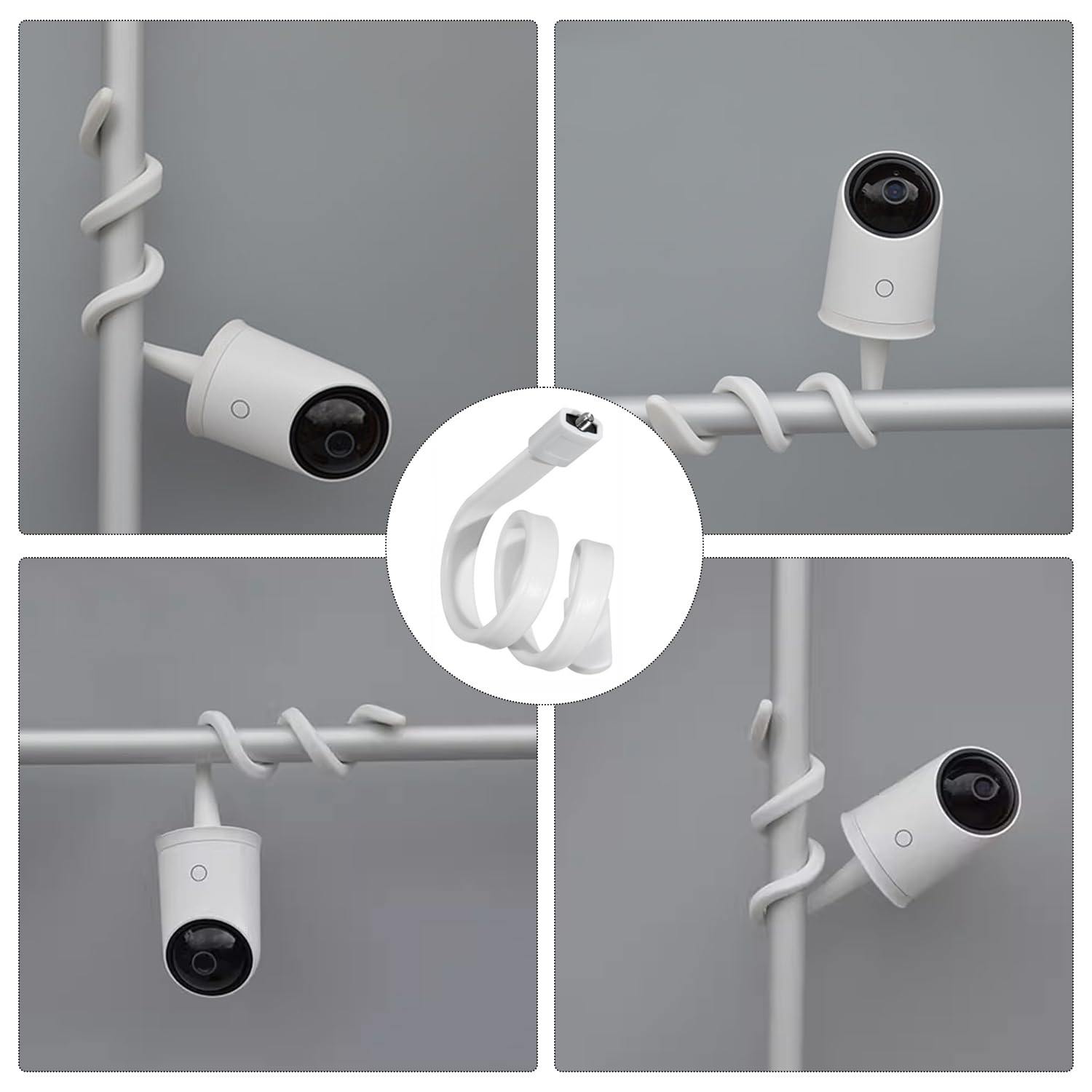 1 uchwyt do elektronicznej niani, śruba 1/4, stojak na kamerę, uchwyt - obrazek 4