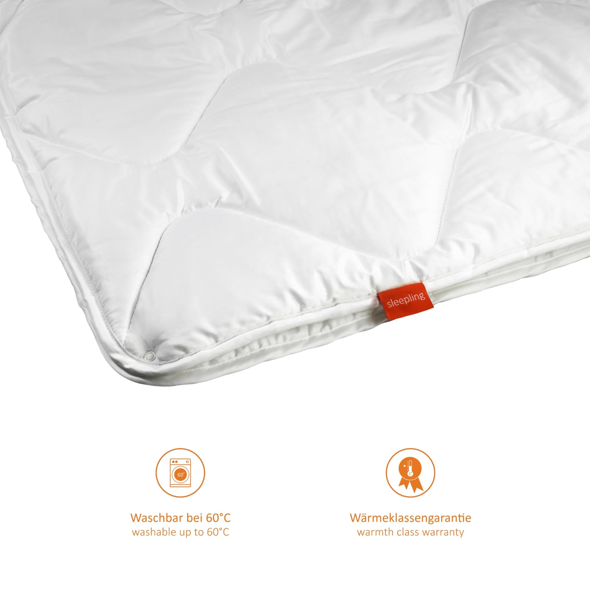 sleepling 190042 Basic 160 Kołdra 4 pory roku z mikrofibry 135 x 200 c - obrazek 5