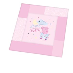 Herding Peppa Pig koc do raczkowania, poliester, wielokolorowy, 115 x