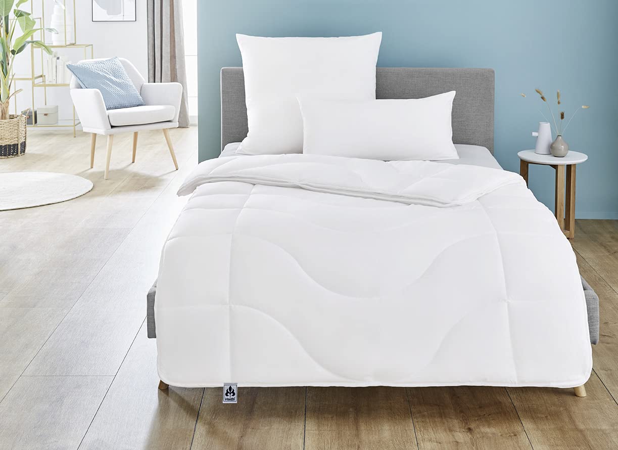 Badenia Bettcomfort Irisette Micro Thermo Kołdra, Pikowana, Biała, 135 - obrazek 8