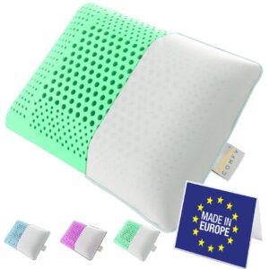 SLEEP COMFY Luksusowa poduszka do aromaterapii z poszewką z pianki z p